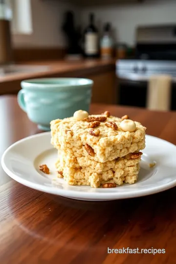 Nutty Rice Krispies Treats steps