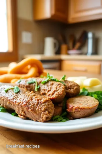 Homemade Beef Breakfast Sausage steps