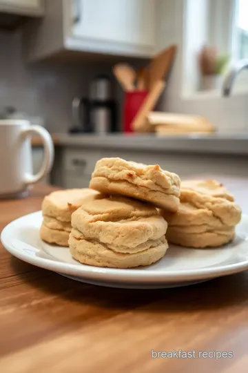 Biscuit Breakfast with Whole Wheat and Coconut steps