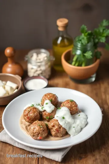 Cold Venison Meatball Lunch Bites ingredients