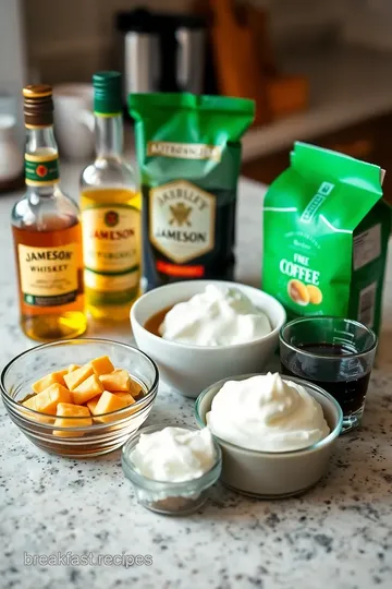 Irish Breakfast Shot ingredients