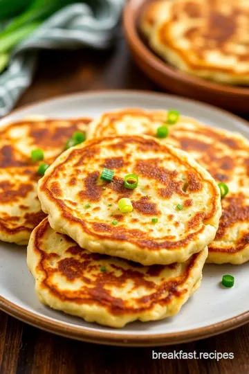 Trader Joe s Inspired Scallion Pancakes presentation