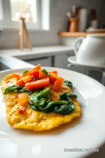 MyPlate Veggie Omelette with Whole Wheat Toast steps