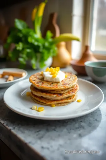 Savory Millet Pancakes with Corn and Cheese steps