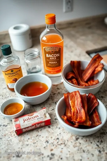 Breakfast Shot Recipe ingredients