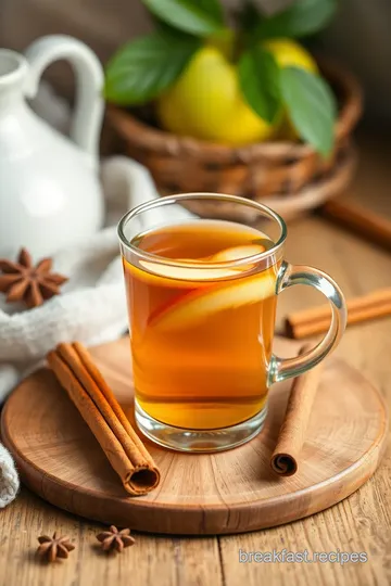 Delicious Apple Tea Recipe ingredients