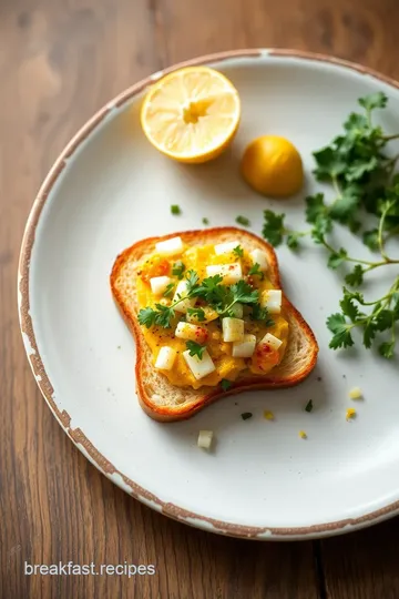 Tricolor Toast Recipe ingredients