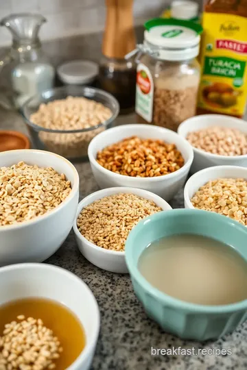 Toasted Four Grain Cereal ingredients