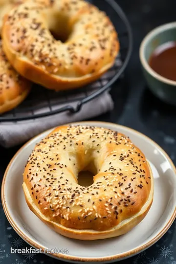 Ultimate Homemade Bagels Inspired by Einstein Bros. presentation