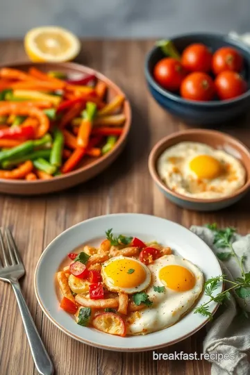 Vibrant Veggie & Egg Delight steps