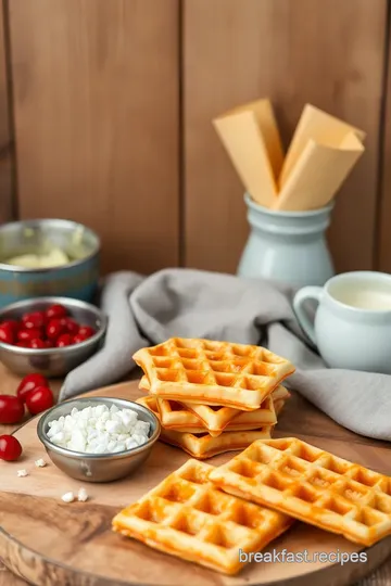 Farali Sabudana Waffle Recipe ingredients