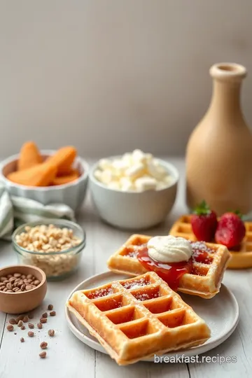 Best Homemade Waffle Recipe ingredients