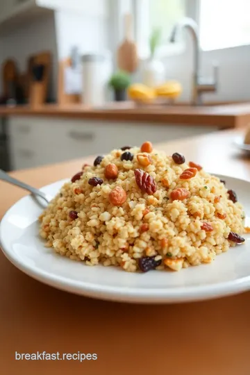 Warm and Nutty Cinnamon Quinoa steps