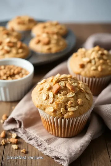 Wholesome Oat Muffins with Crunchy Topping steps