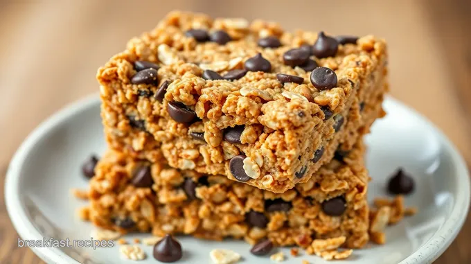 Chocolate Chip Granolabar Orange Label: 5 Easy Steps to Make Delicious Bars!