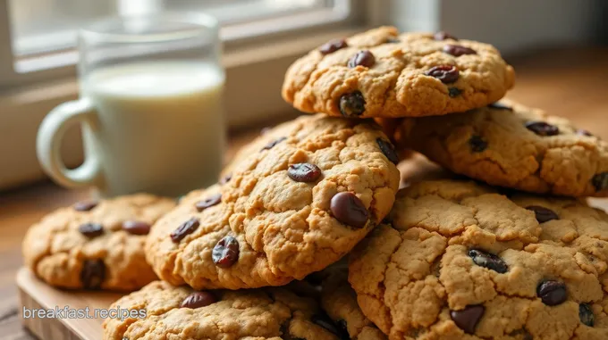 Classic Quaker Oats Oatmeal Raisin Cookies