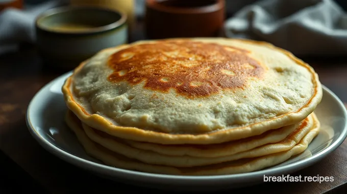 Fluffy Sourdough Pancakes with a Touch of Sweetness