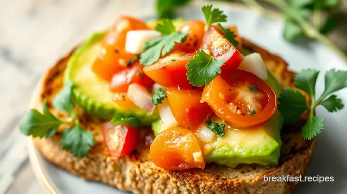 Sourdough Avocado Toast with Fresh Guacamole